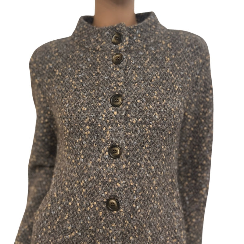 ANNECLAIRE Besondere Strickjacke - leicht ausgestellt