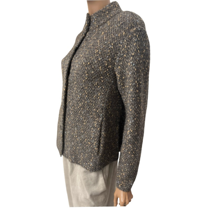 ANNECLAIRE Besondere Strickjacke - leicht ausgestellt