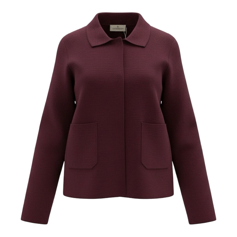 Bruno Manetti kurzer Strickblazer