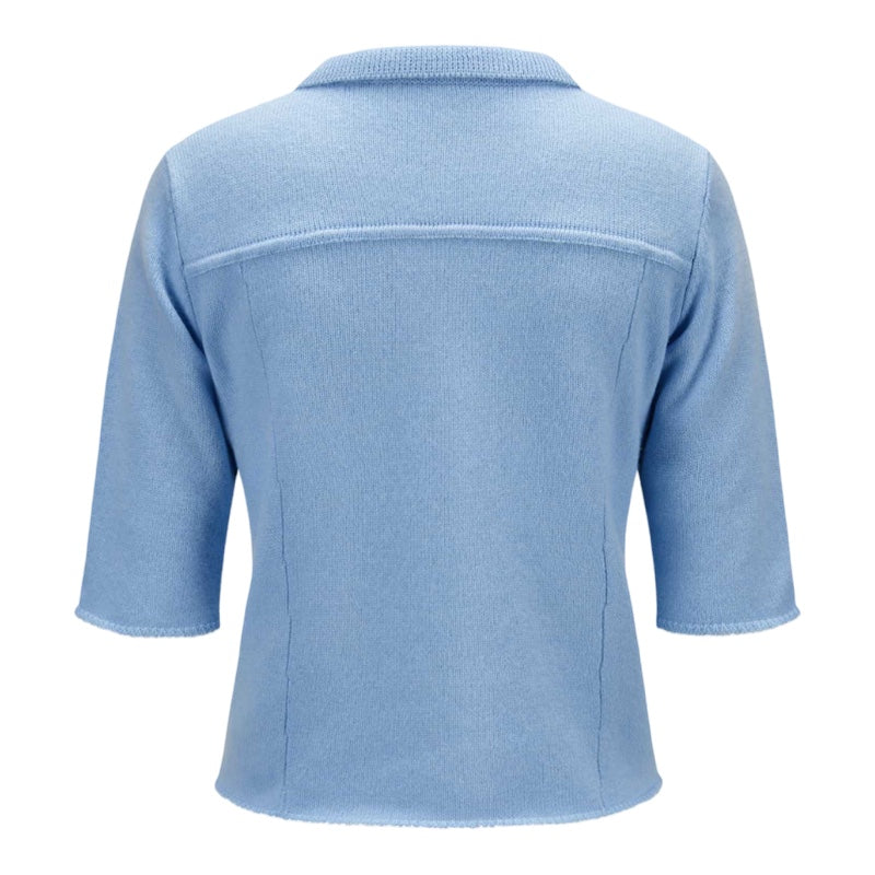 Henry Christ Strickjacke aus Cashmere und Baumwolle