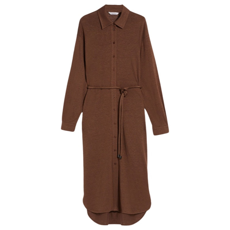 Max Mara Leisure Leinen-Jerseykleid Bormida