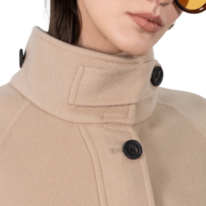Mabrun lässige Wolljacke