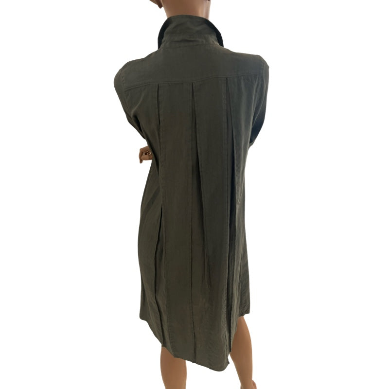 Rosso35 Leinenkleid