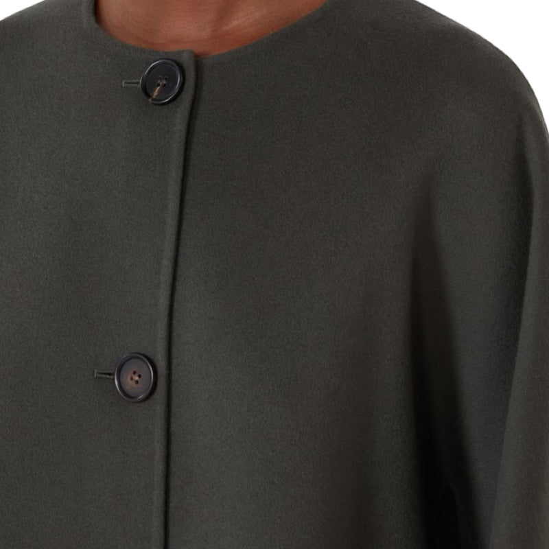 'S Max Mara Cropped-Jacke aus doppellagigem Wollgewebe Kate
