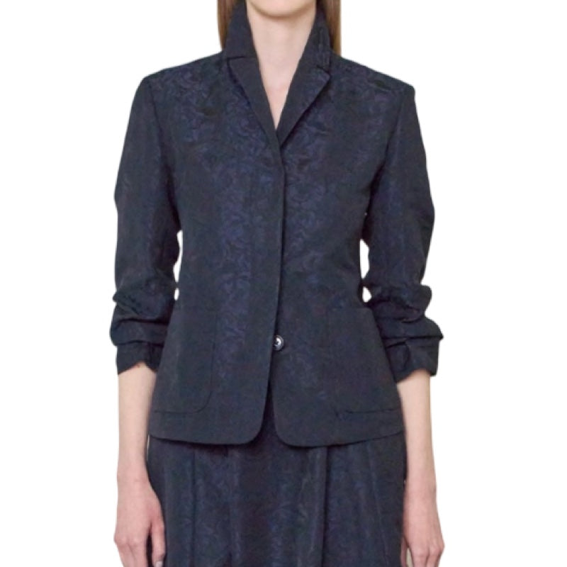 'S Max Mara Jacke aus geblümten Jacquard