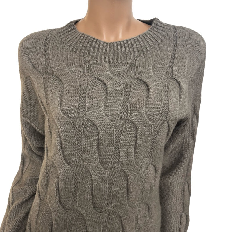 Sainte Mer Pullover mit Zopfmuster
