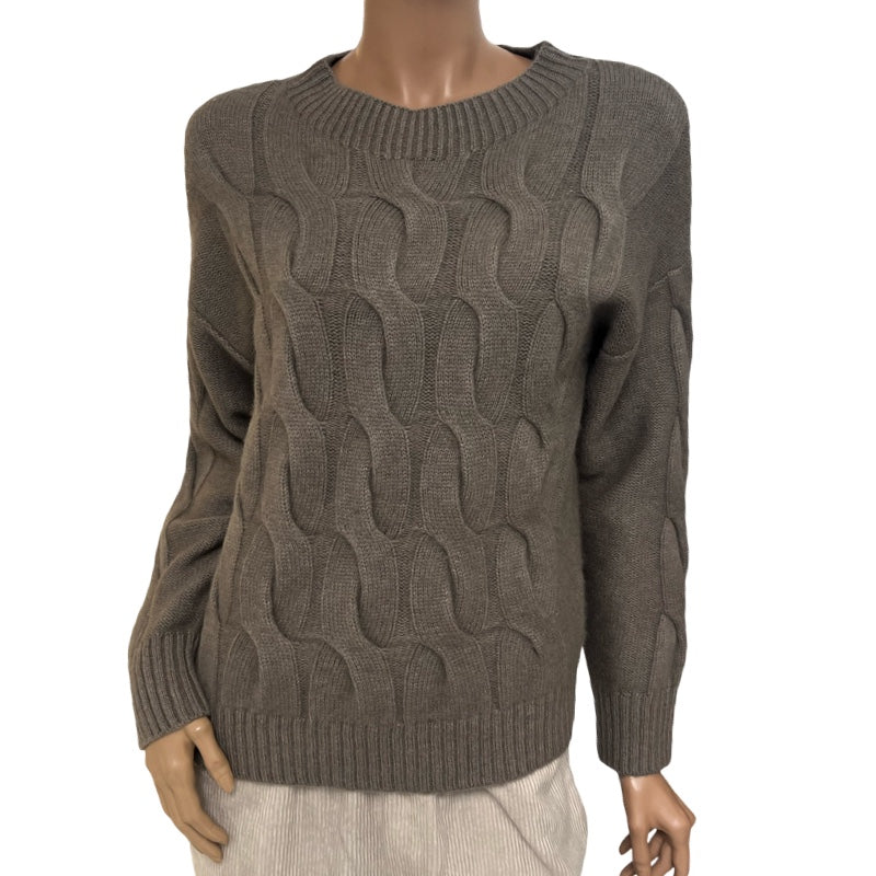 Sainte Mer Pullover mit Zopfmuster