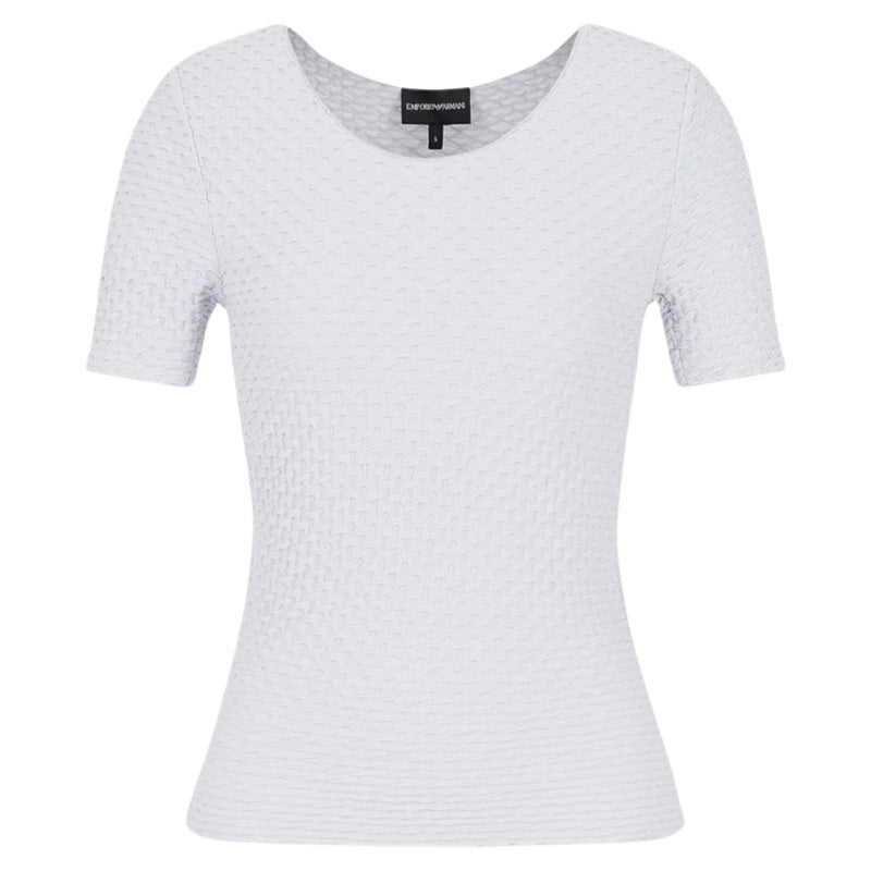 Emporio Armani Shirt aus Stretchjersey