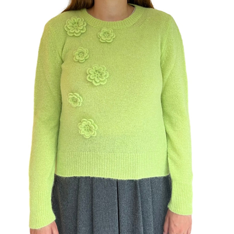 ANNECLAIRE Pullover mit Blüten