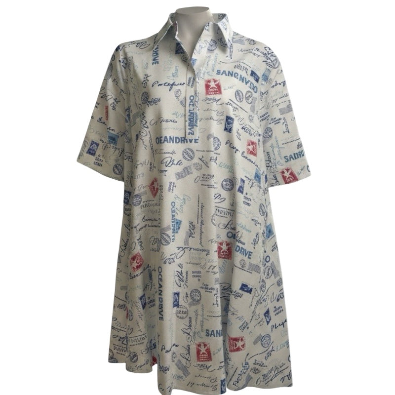 Anna's Maritimes weites Sommerkleid