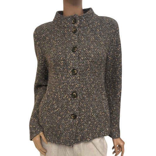 ANNECLAIRE  Besondere Strickjacke - leicht ausgestellt