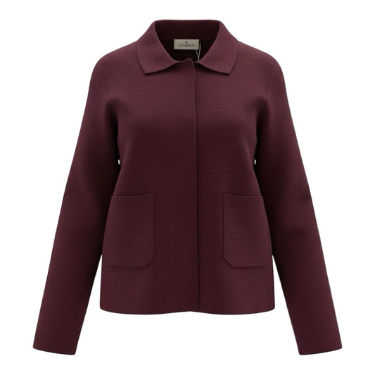 Bruno Manetti kurzer Strickblazer