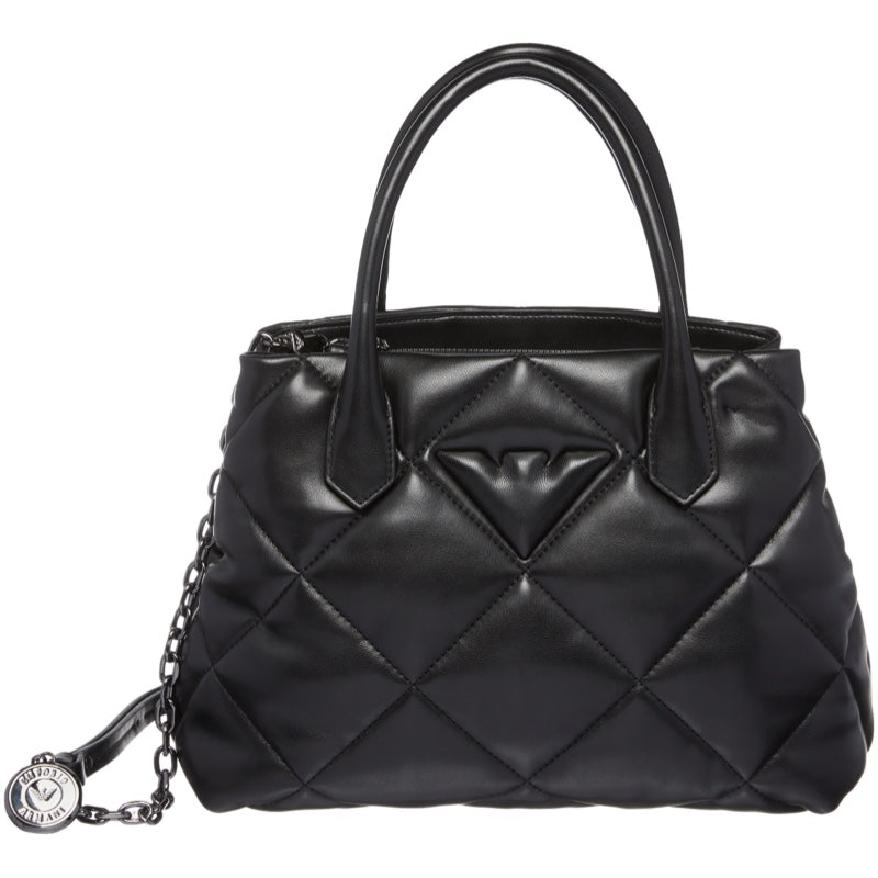 Emporio Armani Tasche in gesteppter Nappa-Optik