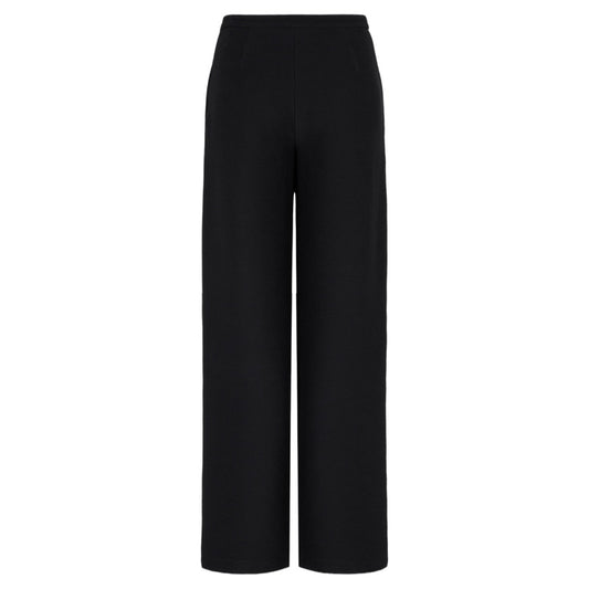 Emporio Armani Palazzo-Hose aus Jersey