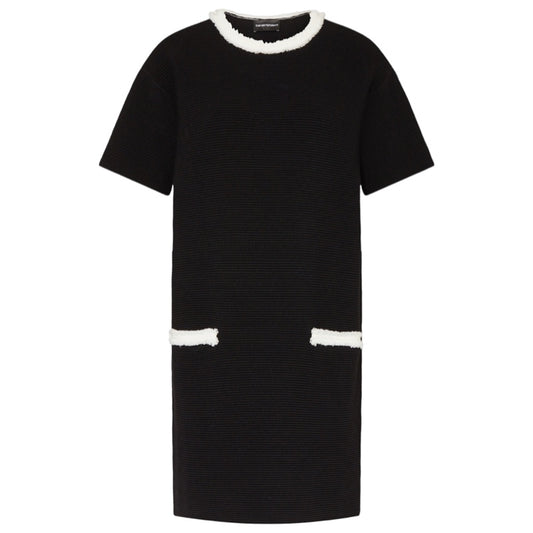 Emporio Armani Kleid mit Fransendetails