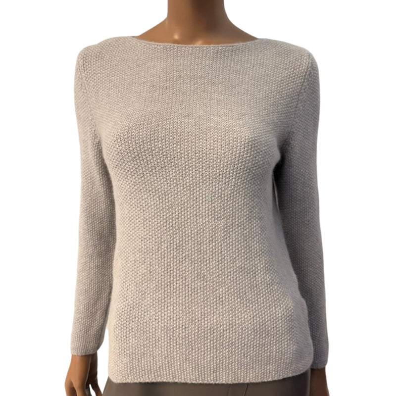 Gran Sasso Pullover mit Permuster und Melange