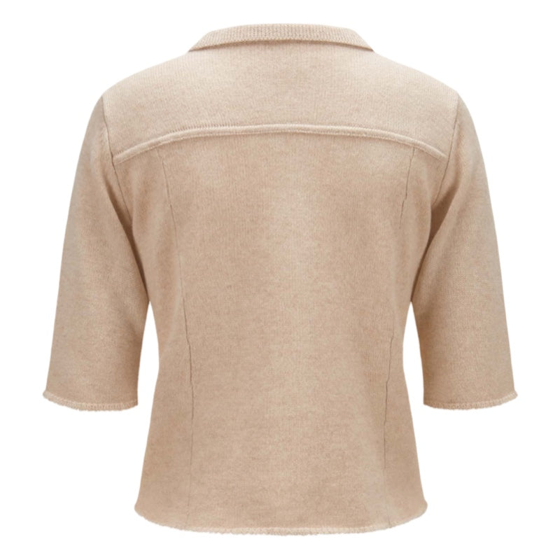 Henry Christ Strickjacke aus Cashmere und Baumwolle