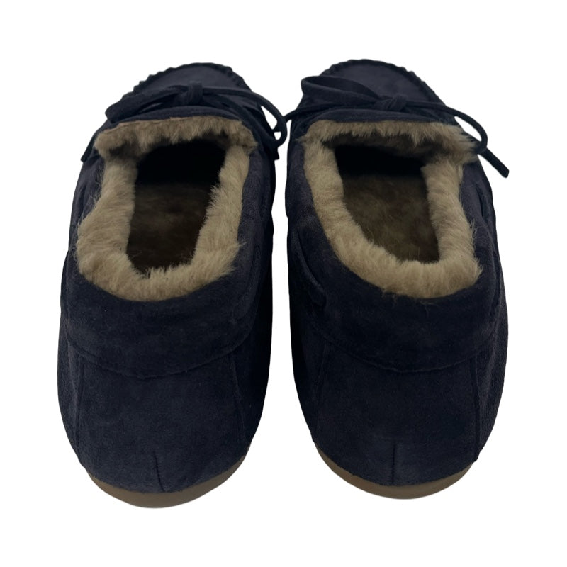 Kennel & Schmenger Mokassin Drop blau mit Lammfell
