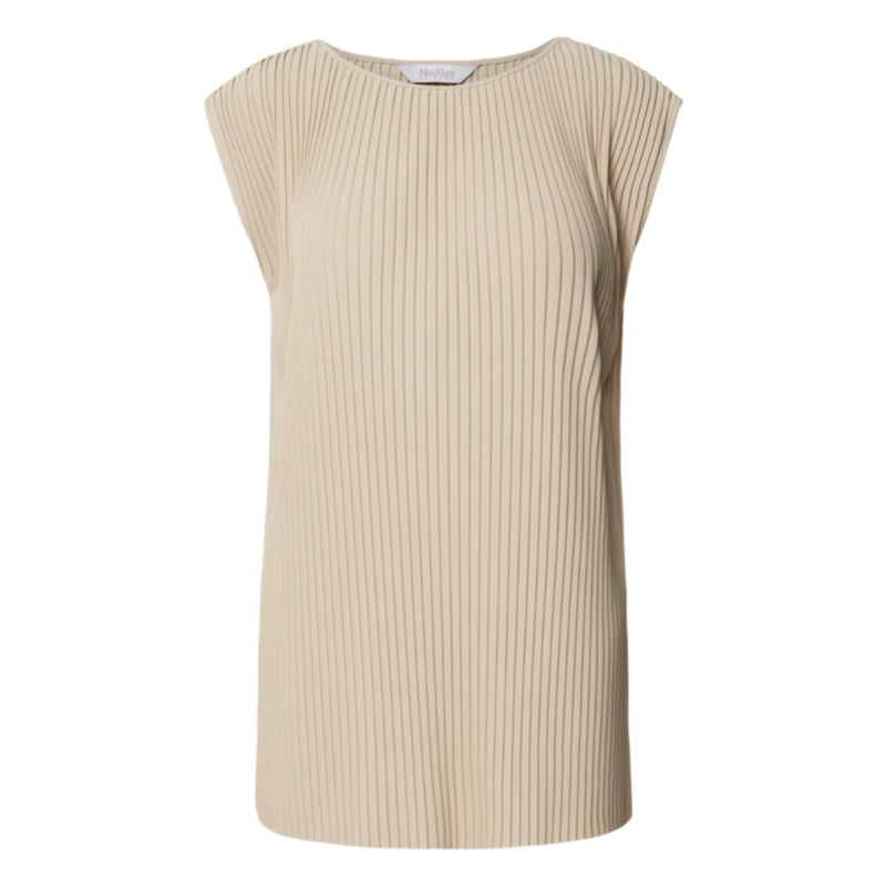 Max Mara Leisure Plisseefalten-Bluse Cambusa