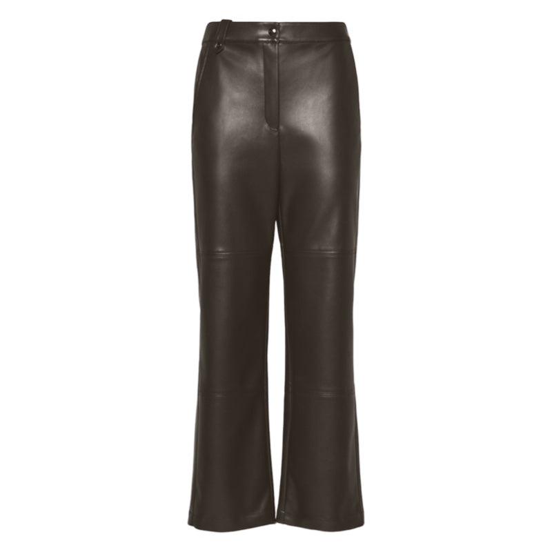 Max Mara Leisure Hose Struzzo aus Kunstleder