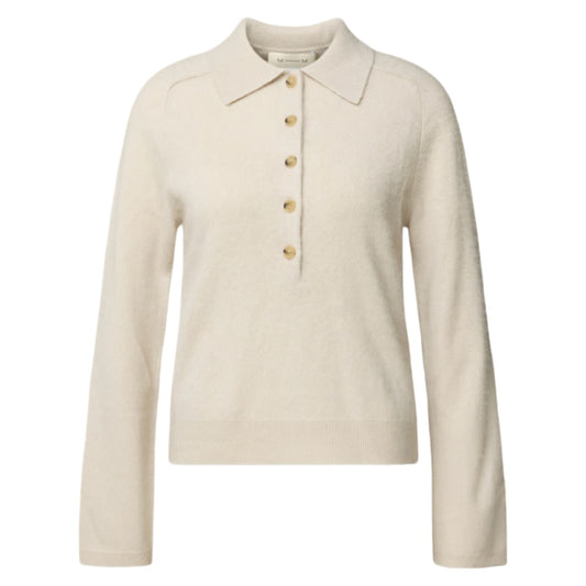 MM Max Mara Strick-Polopullover mit Kaschmir