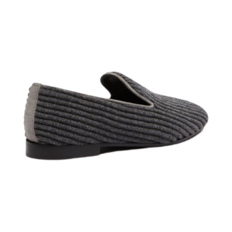 Max Mara Slipper aus Cordsamt