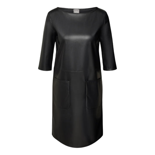 MM Kleid Dionigi in Lederoptik