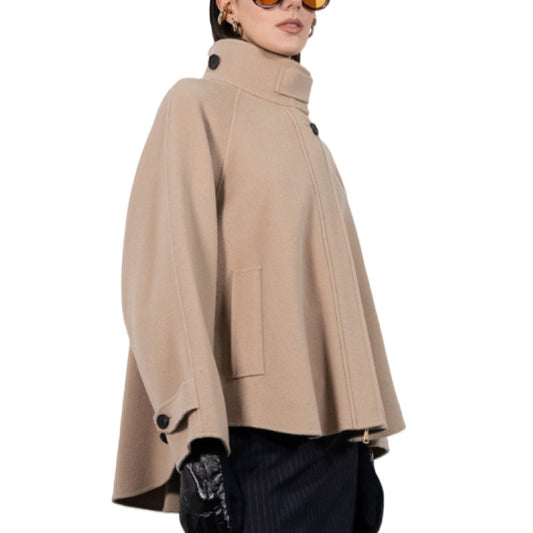 Mabrun lässige Wolljacke