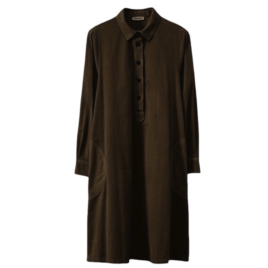 Rosso35 Feincordkleid