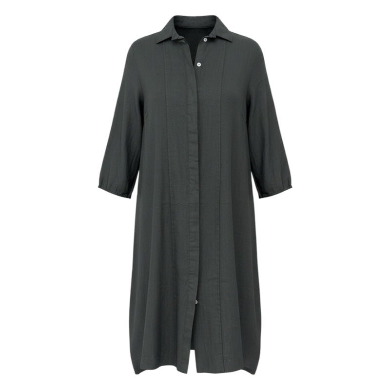 Rosso35 Leinenkleid