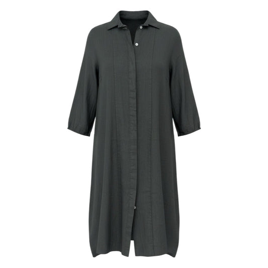 Rosso35 Leinenkleid
