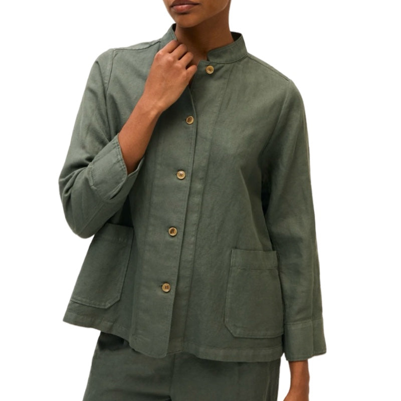 Rosso35 Jacke im Mao-Stil