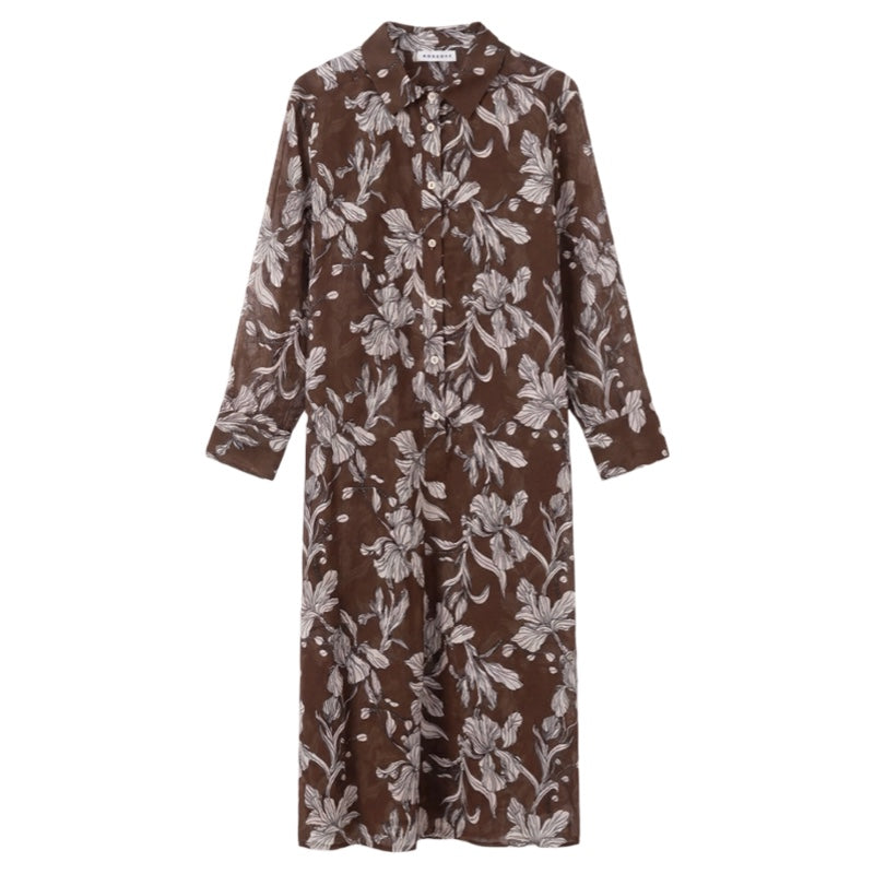 Rosso35 Kleid aus feinster Baumwolle