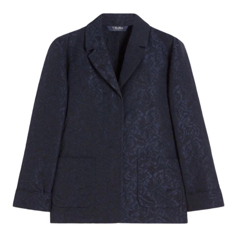 'S Max Mara Jacke aus geblümten Jacquard