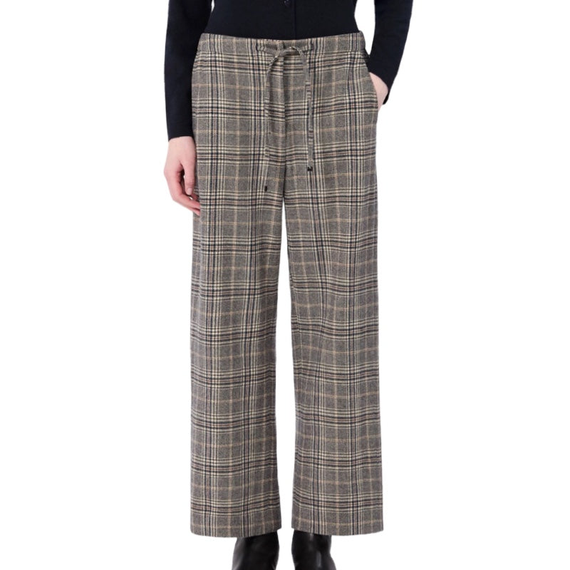 'S Max Mara Hose aus kariertem Flanell