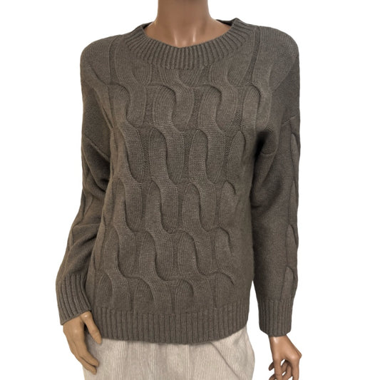 Sainte Mer Pullover mit Zopfmuster
